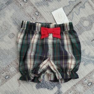 NWT The Beaufort Bonnet Company Natalie Knickers Plaid Shorts Sz4T